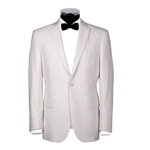 White Tuxedo Jacket - 4 The Wedding