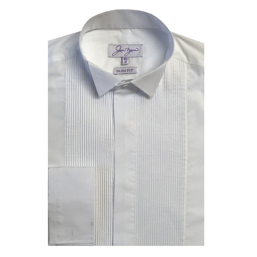 White Wing Collar Evening Shirt (Slim-Fit) - 4 The Wedding