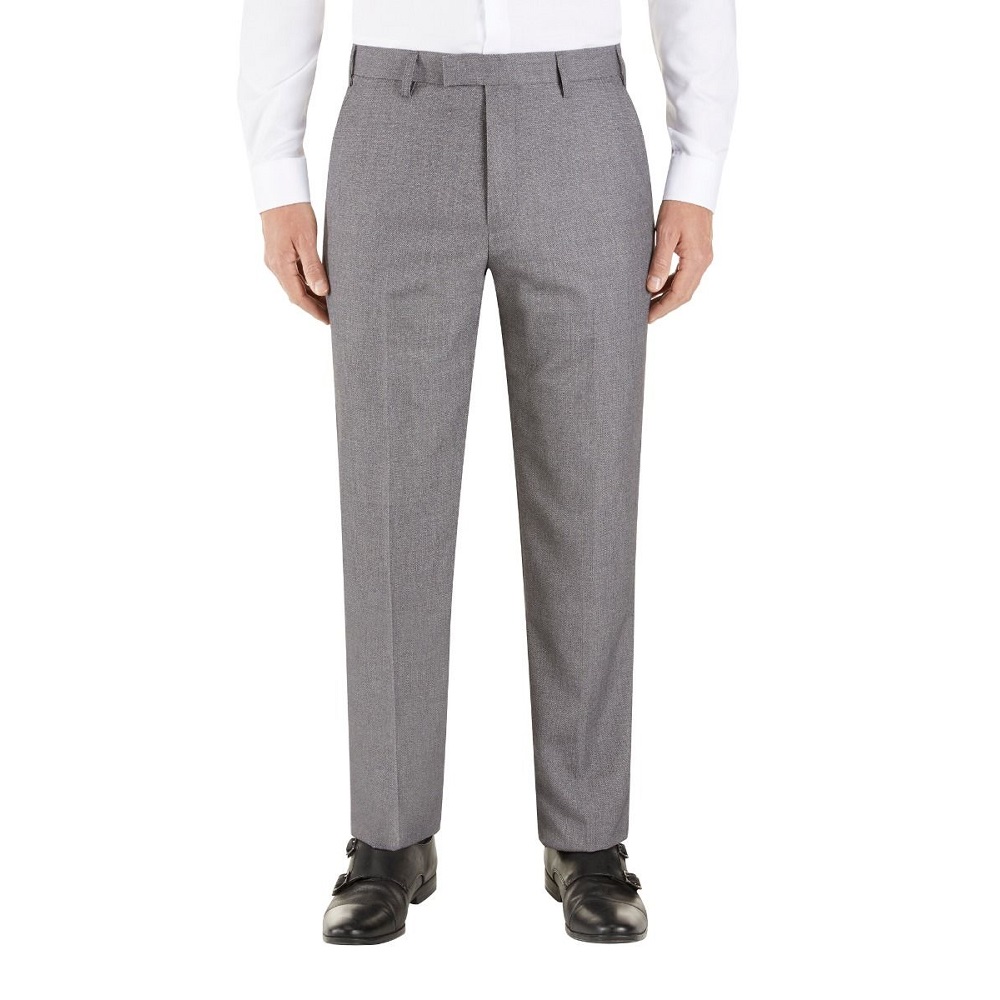 Harcourt Silver Tailored Fit Suit - 4 The Wedding