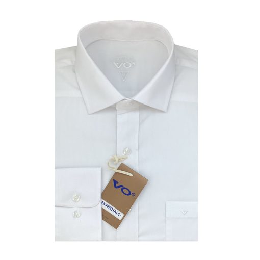 White Regular Collar Shirt - Image 2